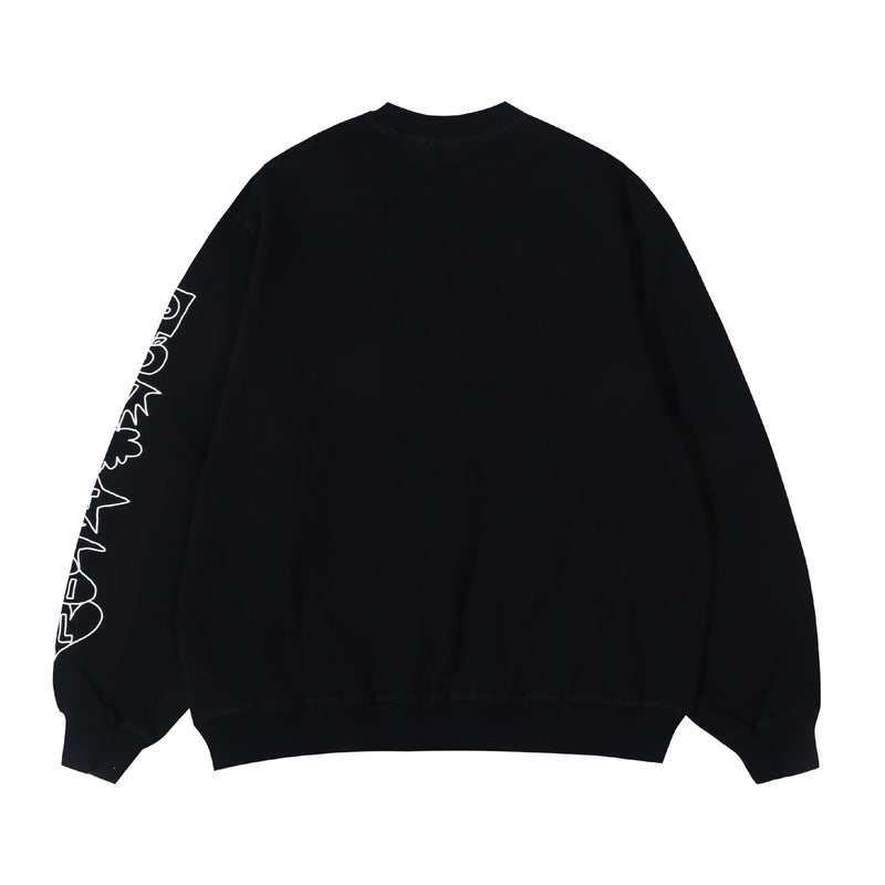 Papillon Crewneck - Black