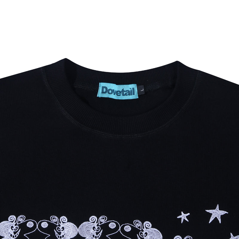 Papillon Crewneck - Black