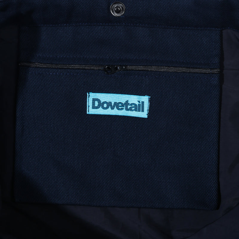 Logo Messenger Bag - Navy